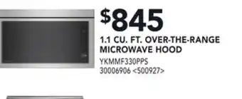 RONA 1.1 cu. ft. over the range microwave offer