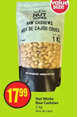 Chalo FreshCo Nut works raw cashews 1 kg offer