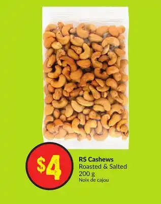 Chalo FreshCo Cashews roasted & salted 200 g offer