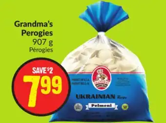 Chalo FreshCo Grandma's perogies 907 g offer