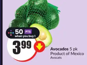 Chalo FreshCo Avocados 5 pk product of mexico offer