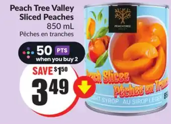 Chalo FreshCo Peach tree valley sliced peaches 850 ml offer