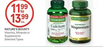 Remedy's RX Nature's bounty offer