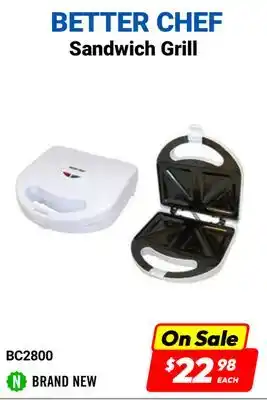 Better chef sandwich grill