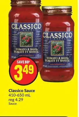 Chalo FreshCo Classico sauce 410-650 ml offer