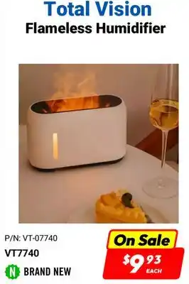 Factory Direct Total vision flameless humidifier offer