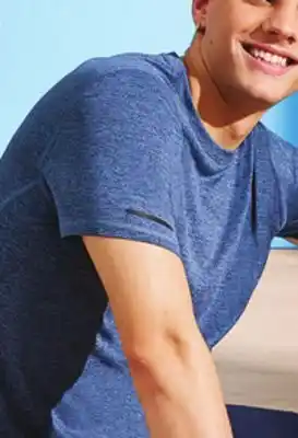 Walmart Men's athletic wear core tee or shorts offer