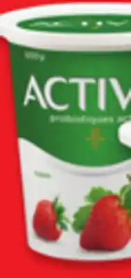 Walmart Activia tubs 650 g or two good 4 x 95 g yogurt offer