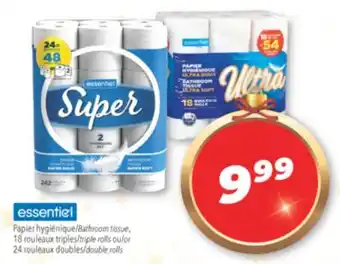 Familiprix Essential bathroom tissue offer