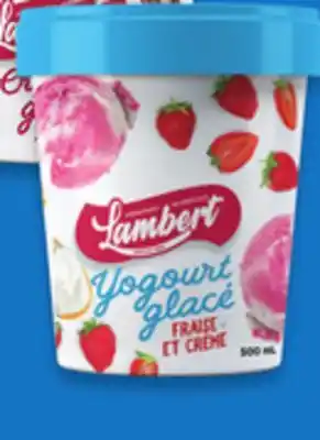 Walmart Lambert ice cream or frozen yogurt tubs offer