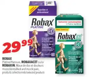 Familiprix Robax platinum, robaxacet or robaxin, back and muscle pain offer