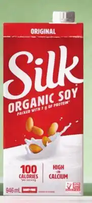 Walmart Silk organic soy beverage offer