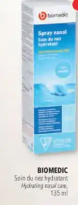 Familiprix Biomedic hydrating nasal care offer