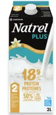 Walmart Natrel plus protein lactose-free beverage offer