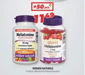 Familiprix Webber naturals selected products offer