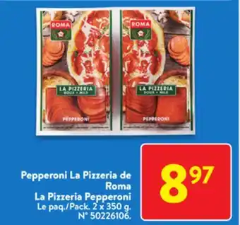 Walmart Roma la pizzeria pepperoni offer