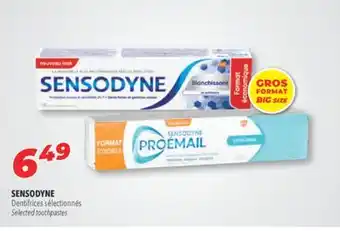 Familiprix Sensodyne selected toothpastes offer