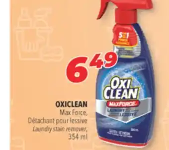 Familiprix Oxiclean max force, laundry stain remover offer