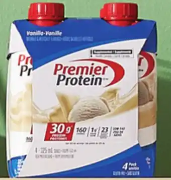 Walmart Premier protein shakes offer