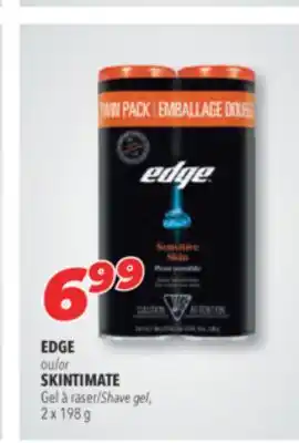 Familiprix Edge or skintimate shave gel offer