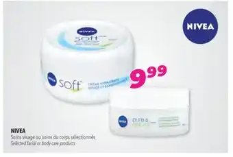 Familiprix Nivea selected facial or body care products offer