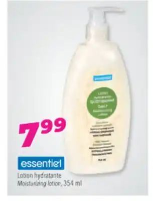 Familiprix Essentiel lotion hydratante moisturizing lotion offer
