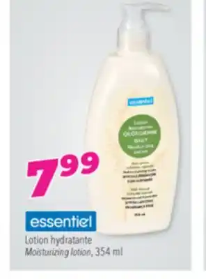 Familiprix Essentiel moisturizing lotion offer