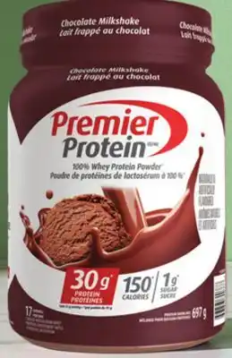 Walmart Premier protein whey protein powder offer