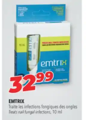 Familiprix Emtrix treats nail fungal infections offer