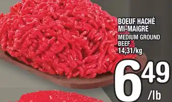 Marche Ami Boeuf haché mi‑maigre | medium ground beef offer