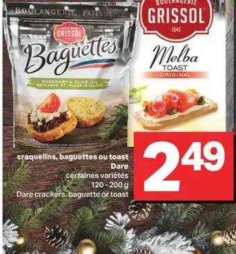 L'Intermarché Craquelins, baguettes ou toast dare offer
