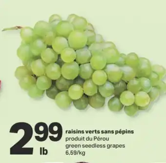 L'Intermarché Raisins verts sans pépins offer