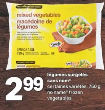 L'Intermarché Légumes surgelés , 750 g offer