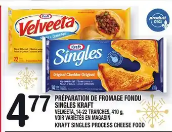 Marche Ami Préparation de fromage fondu singles kraft | kraft singles process cheese food offer
