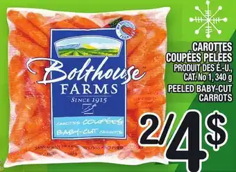 Marche Ami Carottes coupées pelées | peeled baby-cut carrots offer