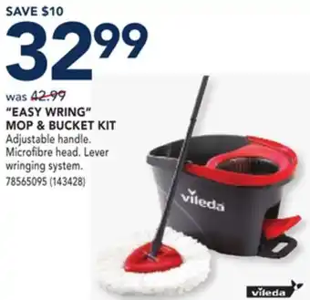 RONA Vileda easy wring mop & bucket kit offer