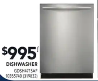 RONA Frigidaire gallery dishwasher offer