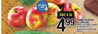 Marche Ami Pommes mcintosh ou cortland | mcintosh or cortland apples offer