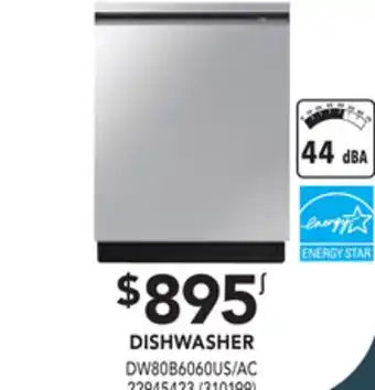 Réno Dépôt Samsung dishwasher offer