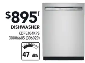 Réno Dépôt Kitchenaid dishwasher offer