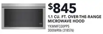 Réno Dépôt Whirlpool 1.1 cu. ft. over-the-range microwave hood offer