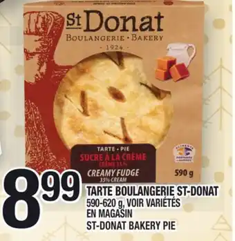 Marche Ami Tarte boulangerie st‑donat | st-donat bakery pie offer