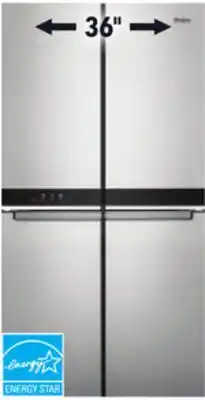 Réno Dépôt Whirlpool 19.4 cu. ft. refrigerator offer