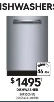 Réno Dépôt Bosch dishwasher offer