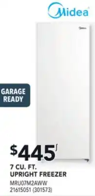 Réno Dépôt Midea 7 cu. ft. upright freezer offer