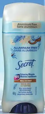Walmart Aluminum free deodorant offer