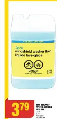 No Frills No name windshield wash, -35°c 3.78 l offer