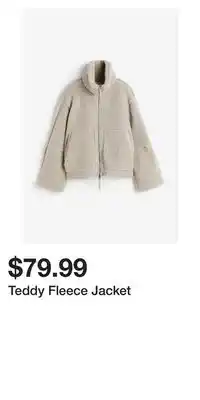 H&M Teddy fleece jacket offer