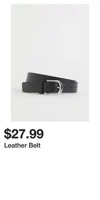 H&M Leather belt offer