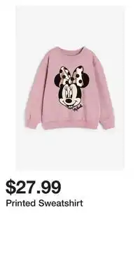 H&M Printed sweatshirt offer